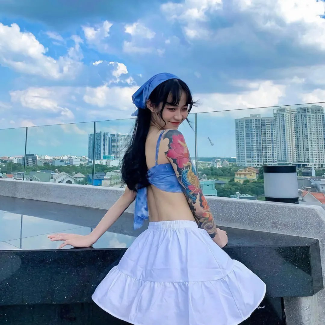 青蓝写生